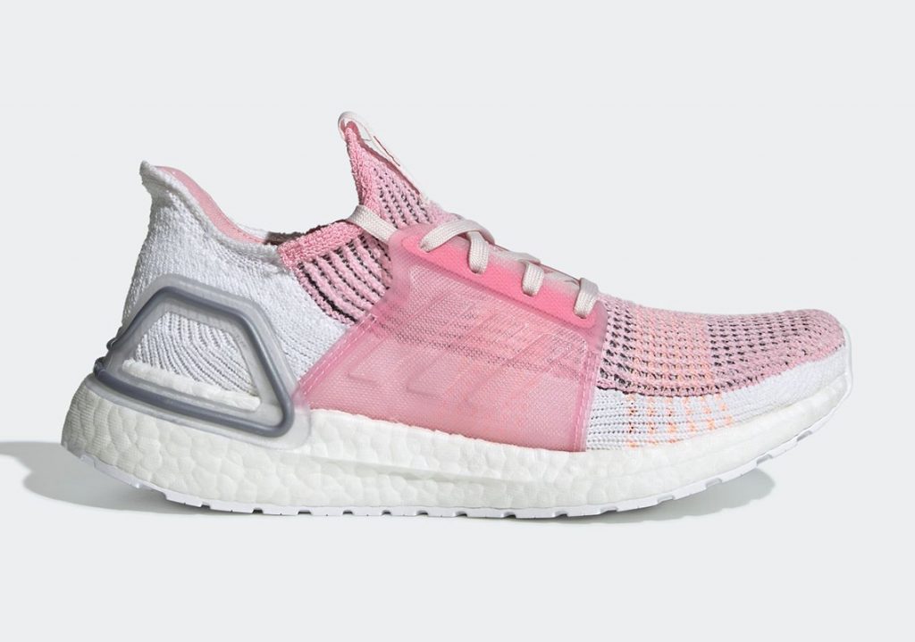 Adidas UltraBOOST 19 สีชมพูขาว