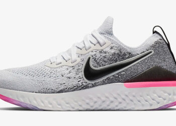 Nike Epic React Flyknit 2 สำหรับผู้หญิง สี Hyper Pink