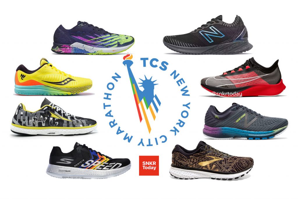 รวมรองเท้าวิ่งลายพิเศษ New York City Marathon 2019