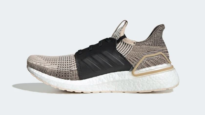 adidas Ultraboost 19 สีใหม่ Linen มาพร้อมเกราะหนังสวยงาม