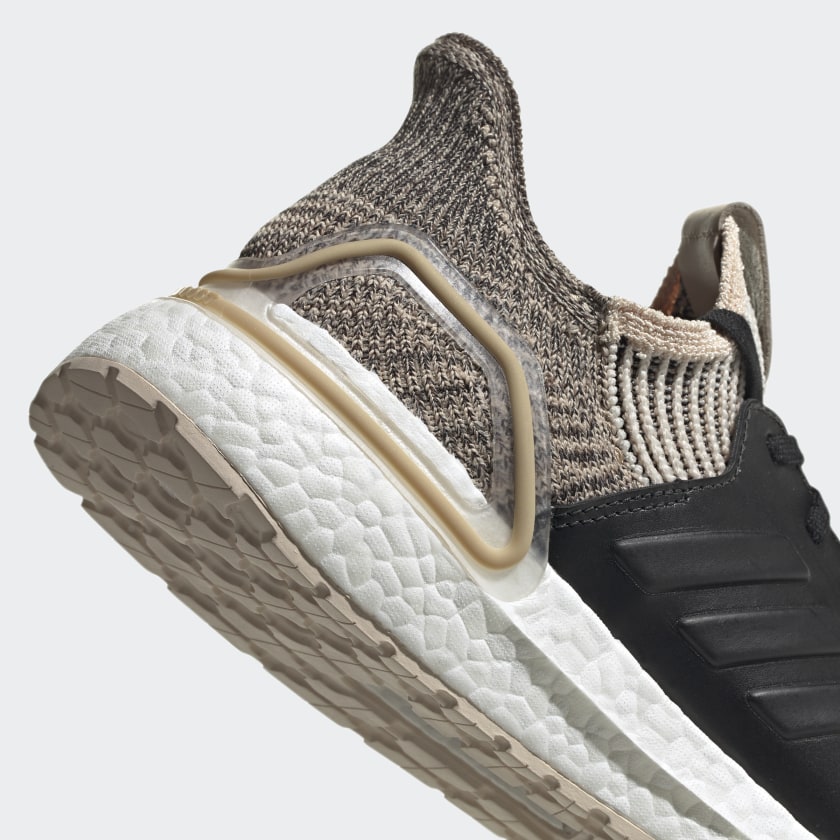 adidas Ultraboost 19 สีใหม่ Linen มาพร้อมเกราะหนังสวยงาม