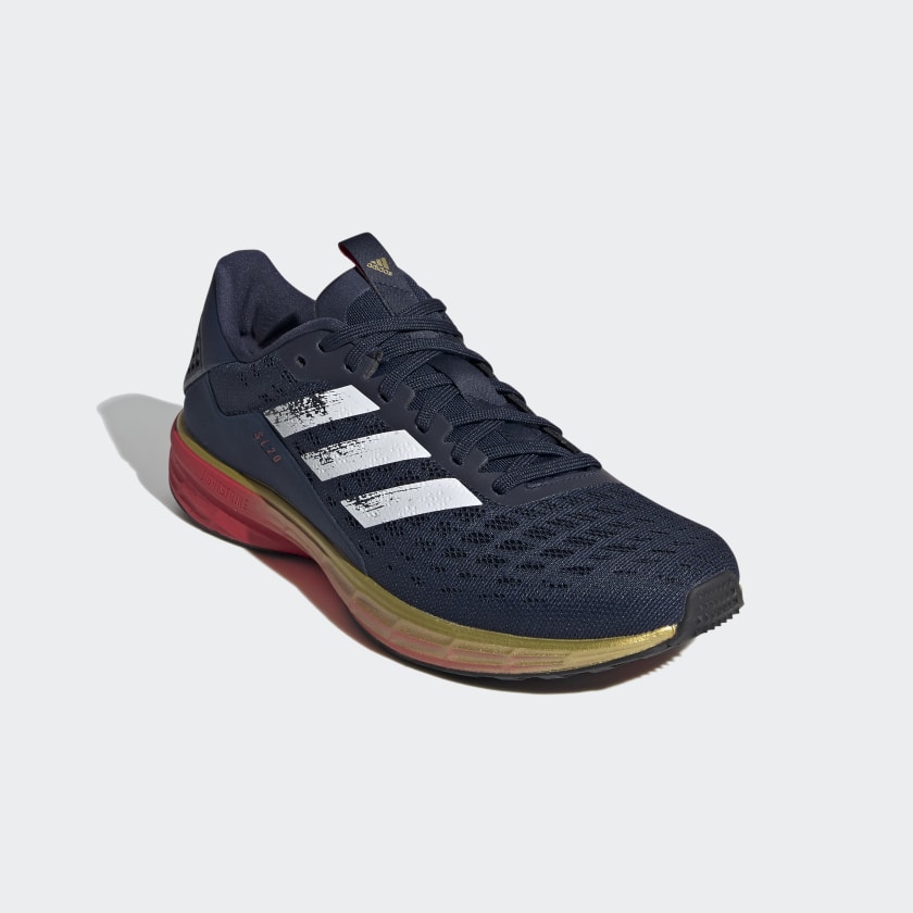 adidas SL20 สีใหม่ มาในสีกรมท่า แดง และทอง อย่างกับ "กัปตันมาเวล"