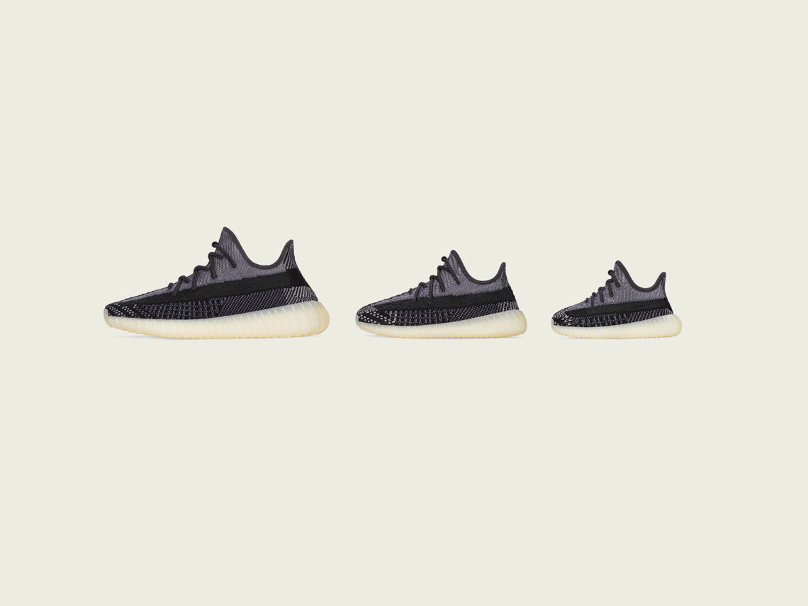 adidas YEEZY BOOST 350 V2 CARBON เตรียมวางจำหน่าย 2 ตุลาคมนี้
