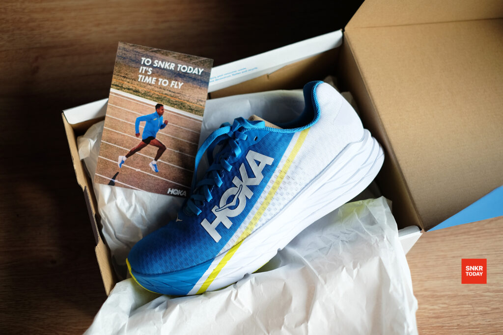 แกะกล่อง พรีวิว Hoka One One Rocket X ราคา 6,490 บาท