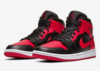 Air Jordan 1 Mid "Red and Black" วางจำหน่าย 23 ตุลาคมนี้