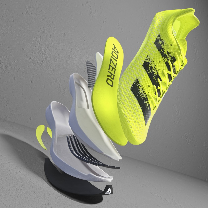 adidas adizero adios PRO "Solar Yellow" เตรียมขายในไทย 1 ธ.ค. นี้ ราคา 6,800 บาท