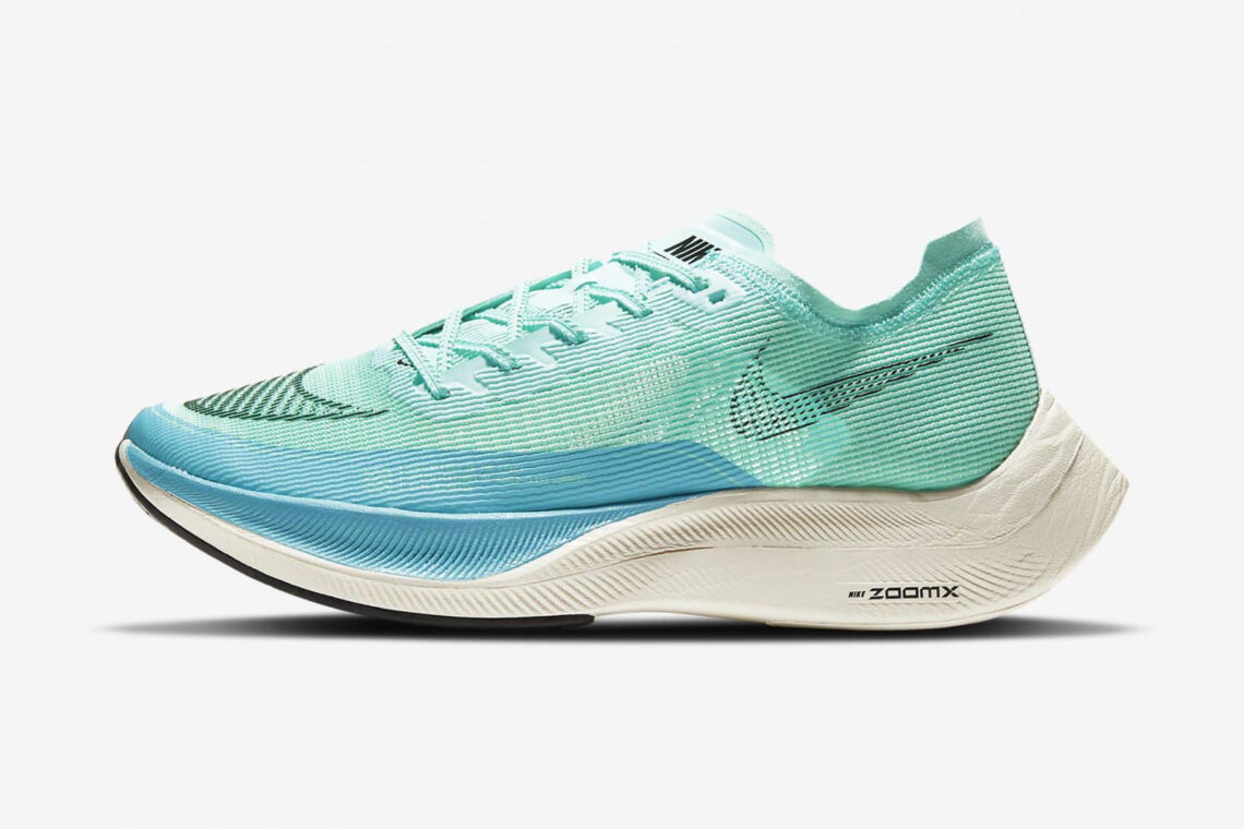 เผยภาพหลุด Nike ZoomX Vaporfly NEXT% 2 สีฟ้า Hyper Jade