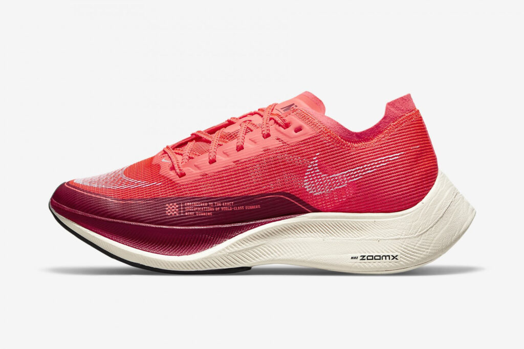 หลุดภาพ Nike ZoomX Vaporfly NEXT% 2 สีแดง คู่สีสำหรับผู้หญิง