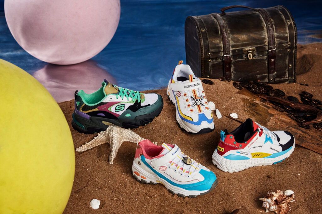 “Skechers x One Piece Collection” กลับมาอีกครั้งด้วยคอลเลกชันใหม่ ใน 5 สไตล์ด้วยโทนสีอันเป็นเอกลักษณ์ของตัวละครอนิเมะ “วันพีช”