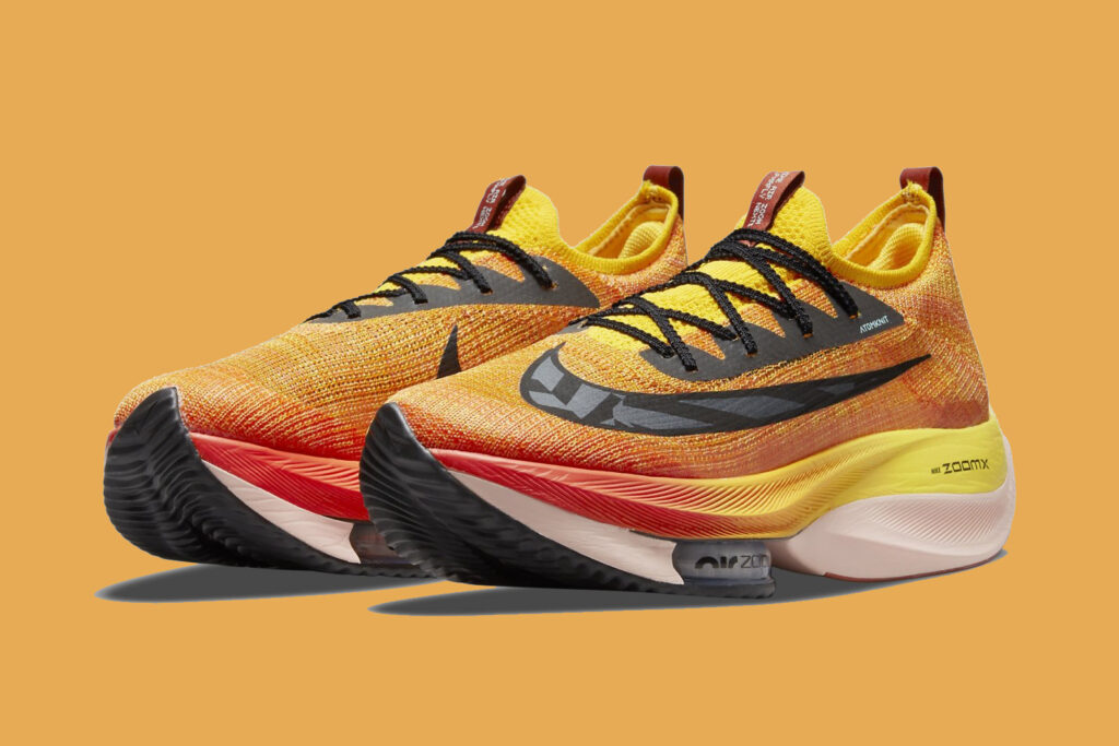 เผยภาพออกมาให้เห็นกันแล้วสำหรับรองเท้าวิ่ง Nike Air Zoom Alphafly NEXT% สีพิเศษของงานวิ่งผลัด "Ekiden" ปี 2021 ที่มาในสีเหลืองส้มสุดร้อนแรง