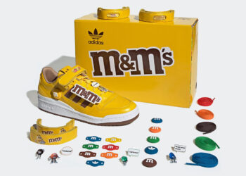 M&M’S X adidas FORUM 84 รองเท้าสีพิเศษที่มาพร้อมชุดแต่งมากมาย