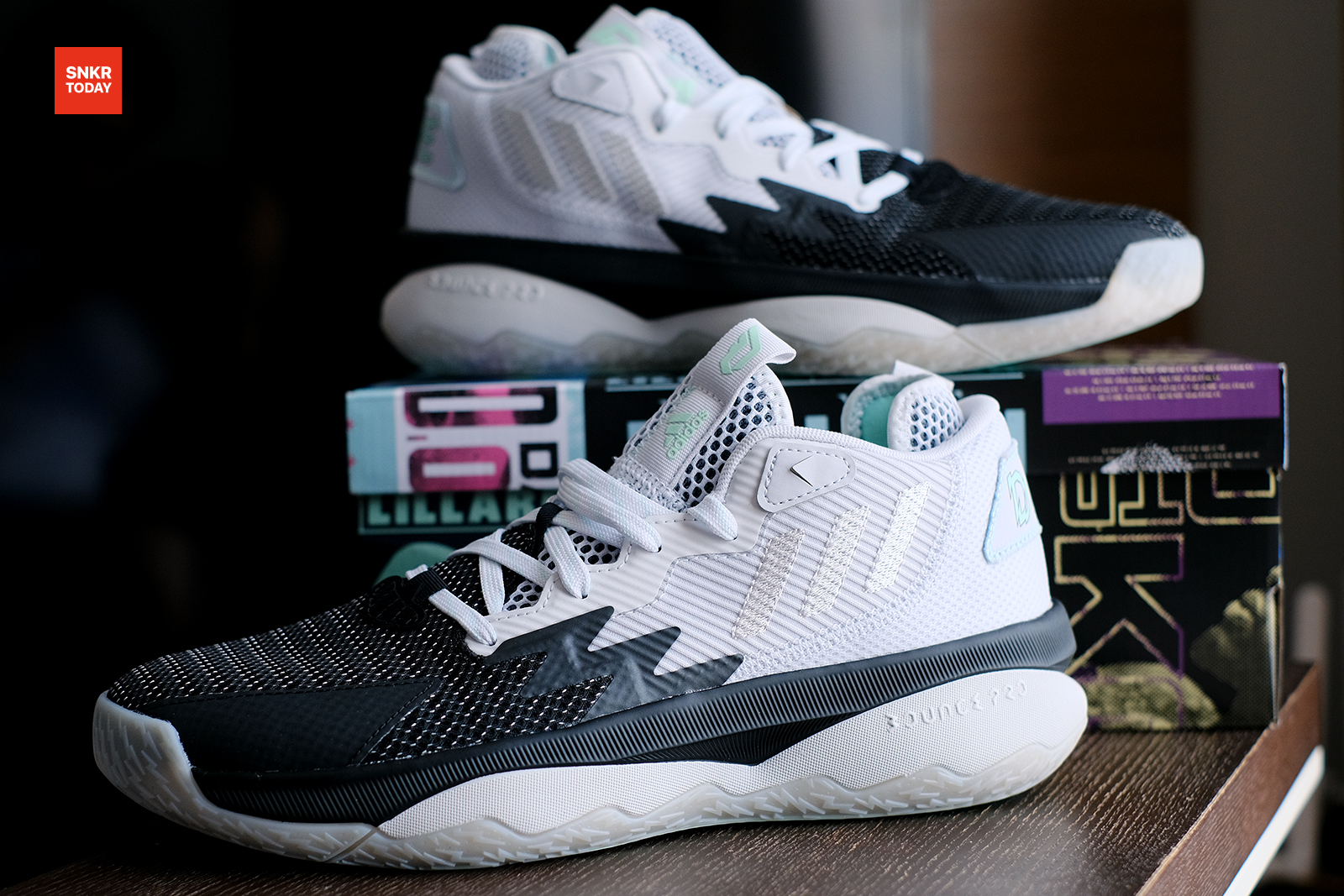 แกะกล่อง พรีวิว adidas DAME 8 "Rip City" มาพร้อมระบบใหม่ Bounce Pro