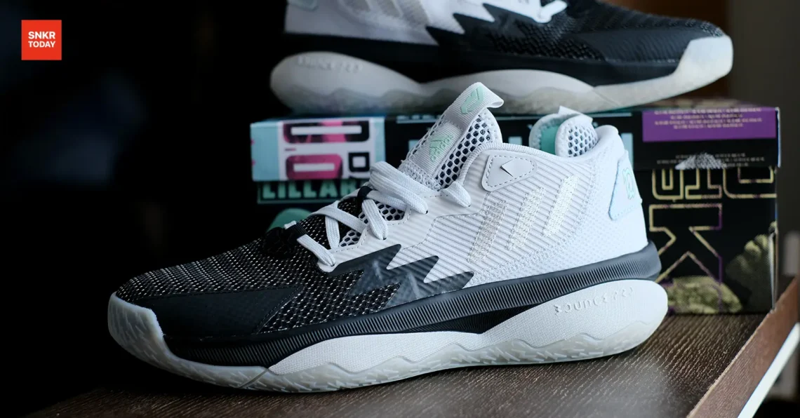 แกะกล่อง พรีวิว adidas DAME 8 "Rip City" มาพร้อมระบบใหม่ Bounce Pro