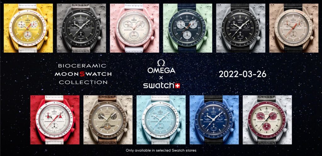 Swatch ร่วมกับ OMEGA เพื่อจินตนาการถึงการนำนวัตกรรมของ Swatch มาบรรจุลงใน Speedmaster Moonwatch