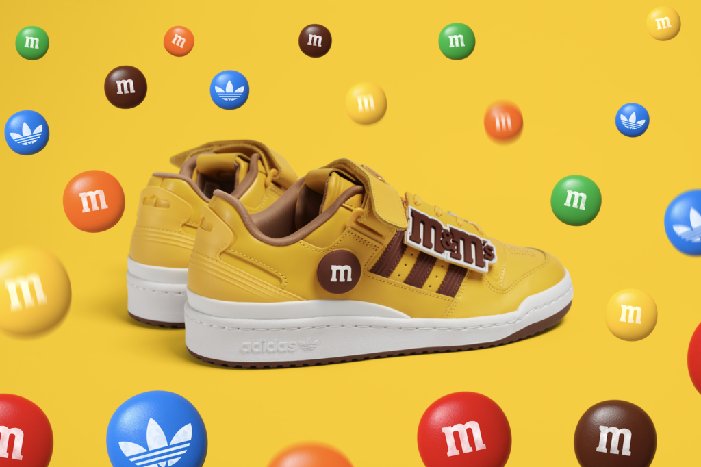adidas Originals แท็กทีม Mars ปล่อยสนีกเกอร์จากการคอลแลปส์สุดพิเศษ FORUM LO 84 M&M’S