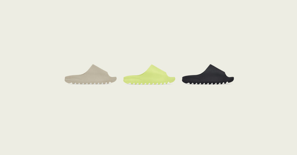 adidas Originals ปล่อยรองเท้าแตะ 3 สี YEEZY SLIDE PURE, YEEZY SLIDE GLOW GREEN และ YEEZY SLIDE ONYX วันที่ 16 พ.ค. 65 นี้