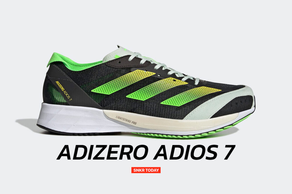 adidas adizero adios 7 รองเท้าวิ่งน้ำหนักเบารุ่นใหม่ วางจำหน่ายแล้ว