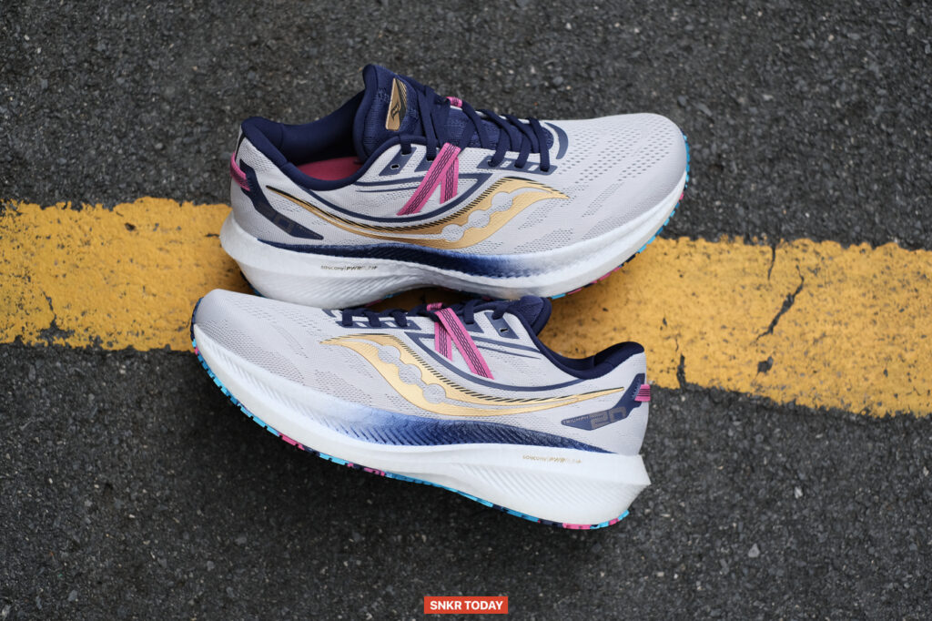 รีวิว Saucony Triumph 20 รองเท้าวิ่งสายซัพพอร์ต นุ่มสบาย รองรับแรงกระแทกได้ดี