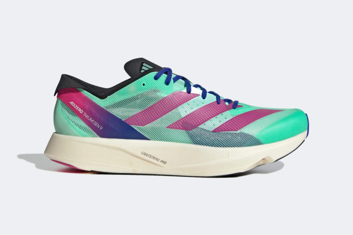 adidas ADIZERO TAKUMI SEN 9 "Pulse Mint" รองเท้าวิ่งแข่งขันน้ำหนักเบารุ่นใหม่ วางจำหน่ายในไทยแล้ว