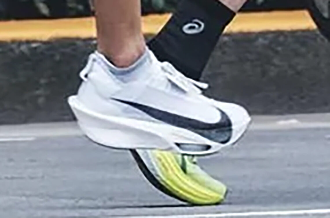 Nike Alphafly 3 ถูกใส่โดย Suguru Osako ในงาน Tokyo Marathon 2023