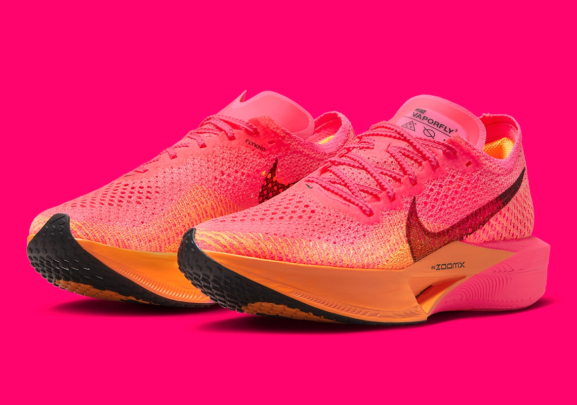 เผยโฉม Nike Vaporfly 3 สีชมพู Hyper Pink สีใหม่ที่กำลังจะมาเร็วๆ นี้