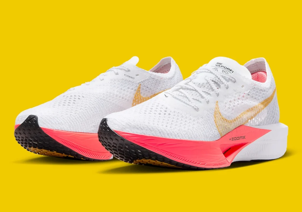 Nike Vaporfly 3 "Hot Coral" มาในสีขาว ชมพู และทอง