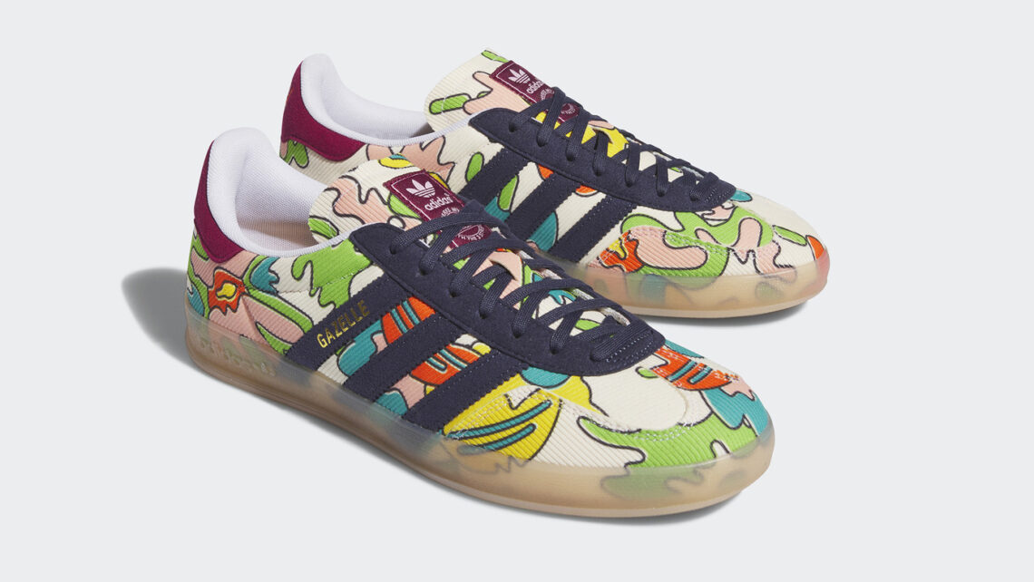 adidas Originals แท็กทีม ฌอน วอทเธอร์สปูน ปล่อยผลงานคอลแลปส์ล่าสุด SEAN WOTHERSPOON GAZELLE INDOOR