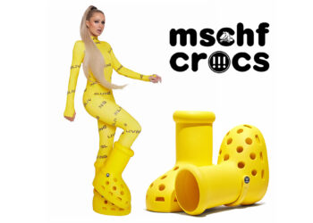 MSCHF x Crocs Big Red Boots (Yellow) รองเท้าบูทจากสตาร์ทอัพสุดป่วนที่ร่วมงานกับคร็อคส์