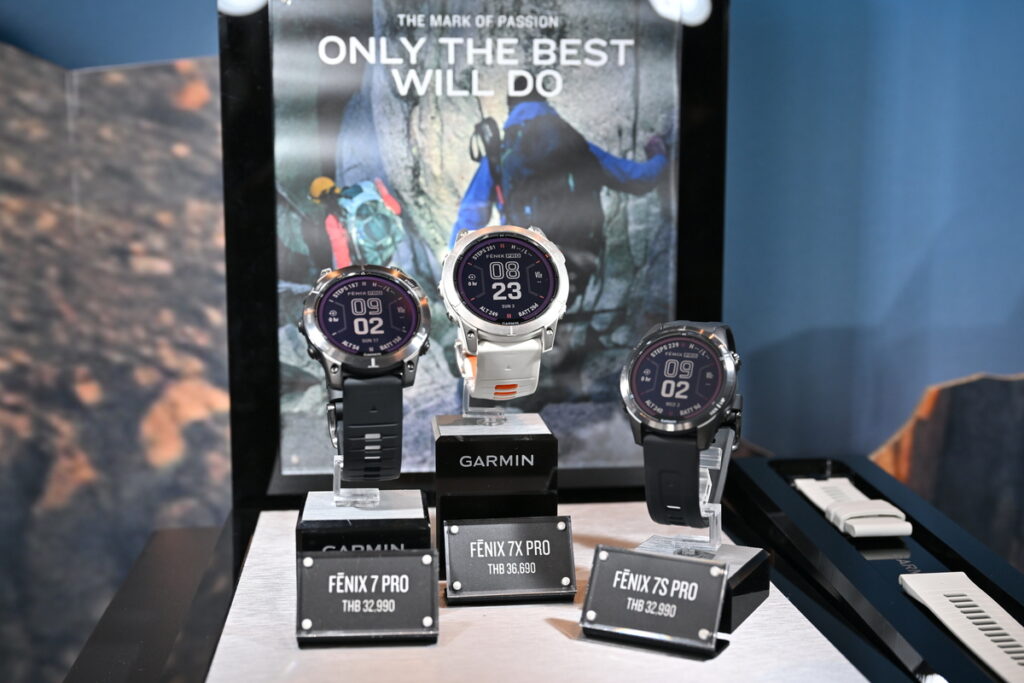 Garmin เปิดตัวสมาร์ทวอทช์ 2 ซีรีย์ใหม่ FENIX 7 Pro และ EPIX Pro