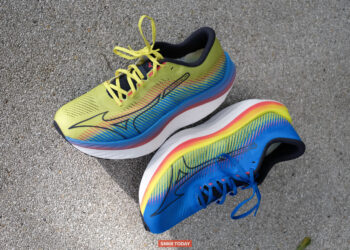 รีวิว Mizuno Wave Rebellion Pro "Release" รองเท้าวิ่งพื้นโค้ง สีสวย สายทำความเร็ว รอบขานิ่งสุดสมูท