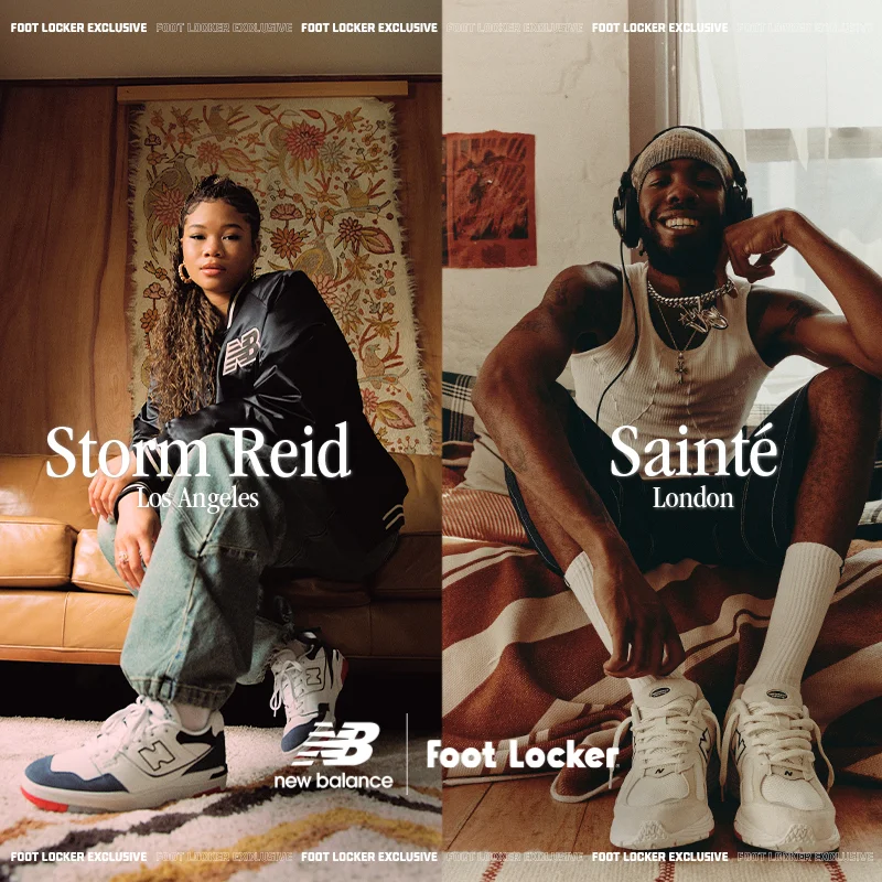 New Balance x Sainté and Storm Reid เตรียมวางจำหน่าย Exclusive ที่ Foot Locker Thailand เท่านั้น