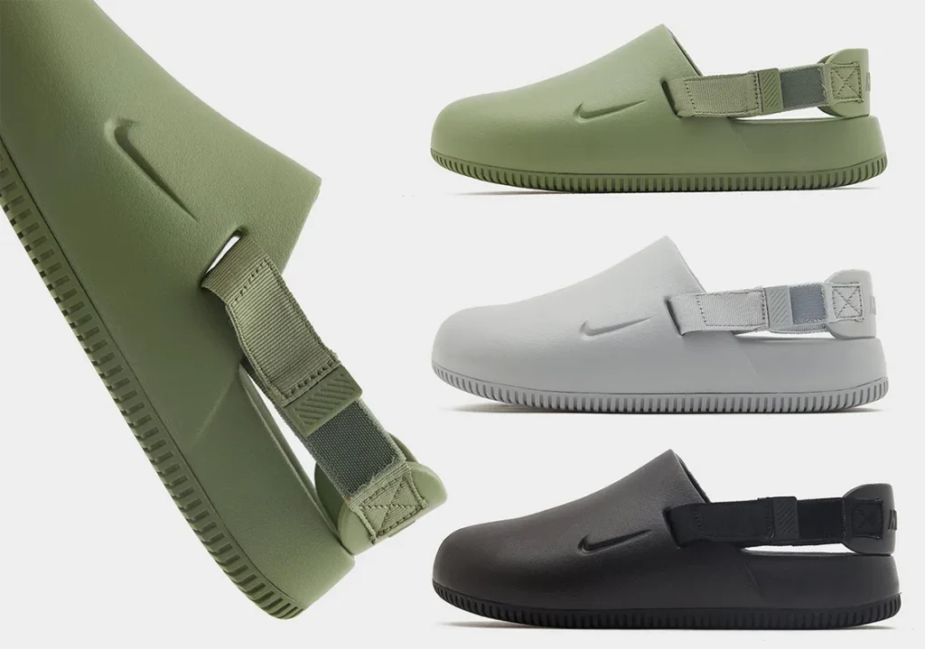 Nike เผยโฉม Calm Mule รองเท้าแตะพร้อมสายคาดรัดส้น
