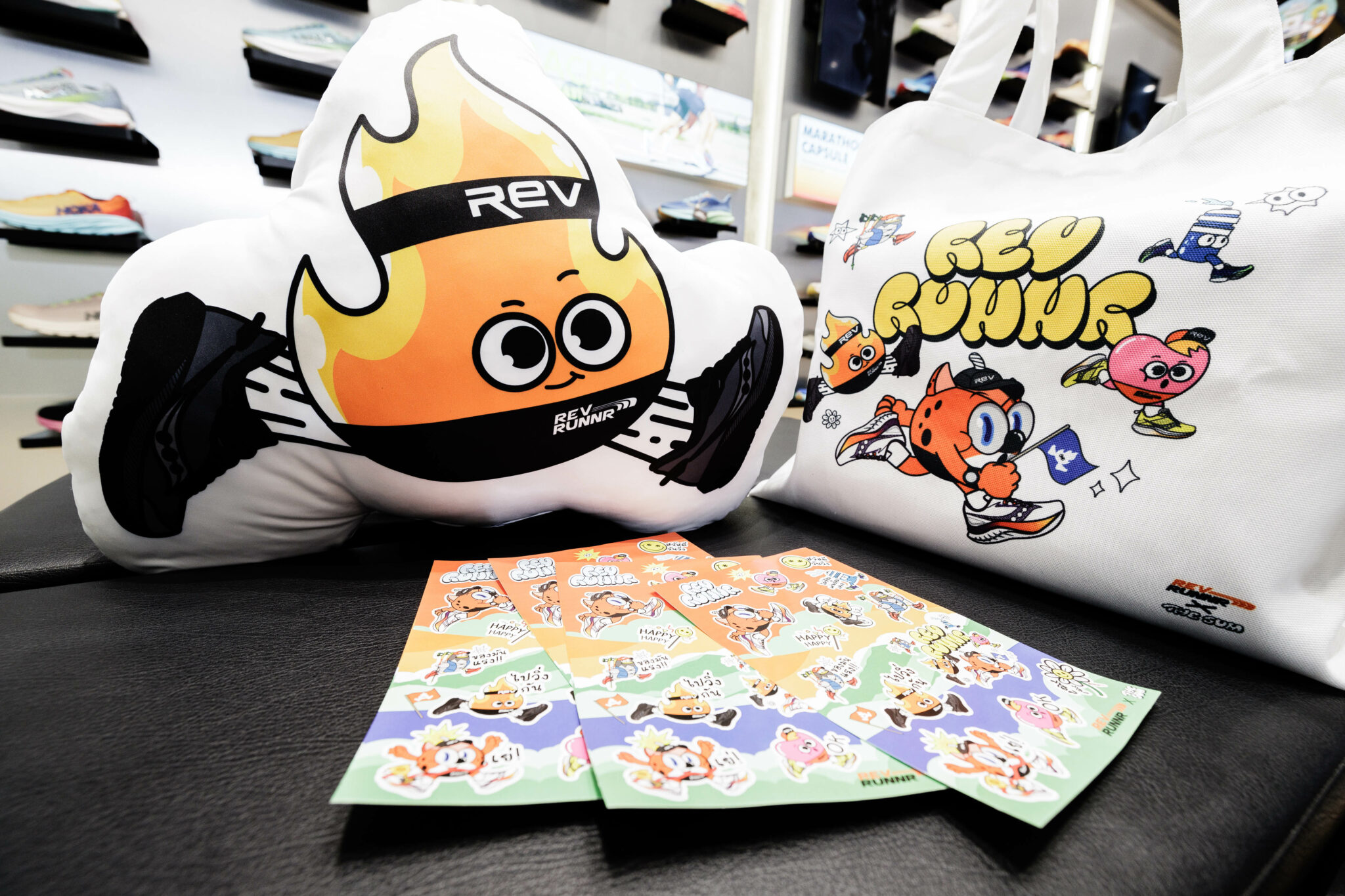 REV RUNNR X THE JUM “วิ่ง” ซัมเมอร์นี้ร้อนแรงลุกเป็นไฟไปด้วยกันพร้อมรับของพรีเมี่ยมแบบ เอกซ์คลูซีฟ ในทุกการซื้อ