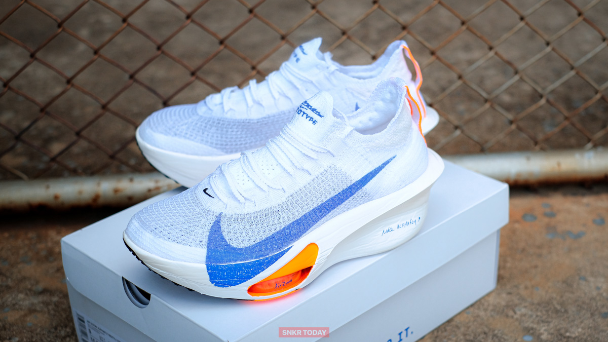แกะกล่อง พาชม Nike Alphafly 3 สี Blueprint ต้อนรับโอลิมปิก 2024