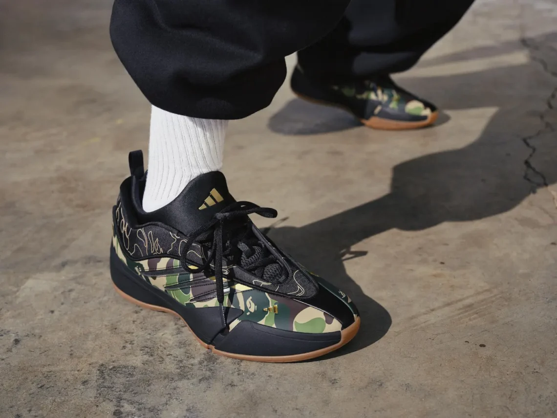 adidas ร่วมมือ เดเมียน ลิลลาร์ด เผยโฉม Dame 9 Signature Shoe with BAPE® Collaboration