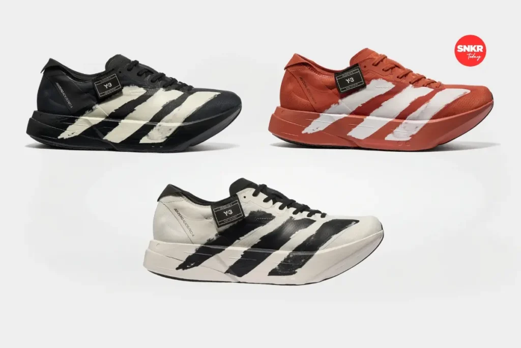 adidas Y-3 Adizero Adios Pro 4 เผยโฉม 3 สี เตรียมวางจำหน่ายช่วงครึ่งแรกของปี 2025 นี้