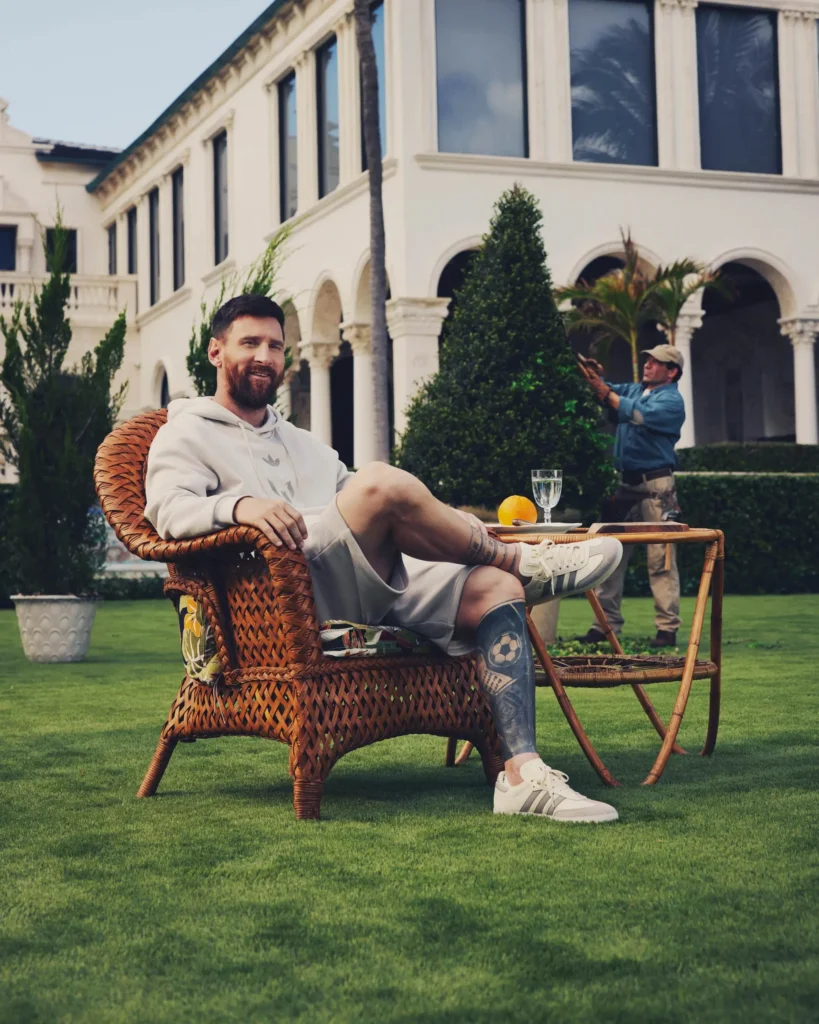 adidas ร่วมกับ Lionel Messi ออกแบบรองเท้า Samba รุ่นพิเศษ