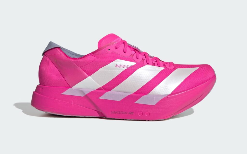 adidas Adizero Adios Pro 4 สี Shock Pink คาดว่าจะมาเดือนมิถุนายน 2025 นี้