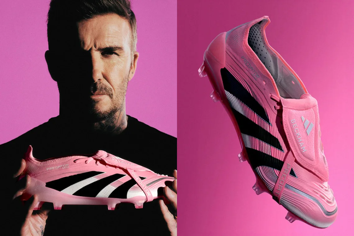 adidas เตรียมวางจำหน่าย David Beckham Predator ในสีชมพูแบบ Inter Miami CF วันที่ 19 สิงหาคมนี้