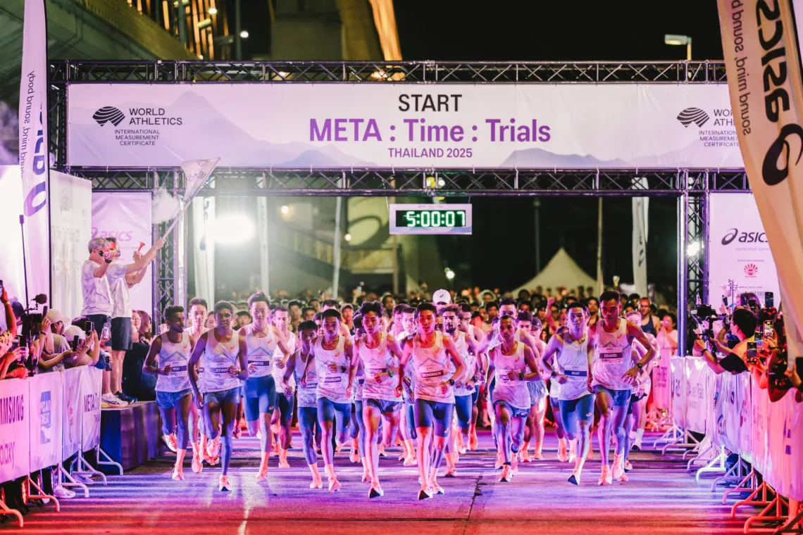 ปิดฉากการแข่งขันวิ่ง 10 กิโลเมตรระดับภูมิภาคสุดยิ่งใหญ่! ASICS META : Time : Trials Thailand 2025