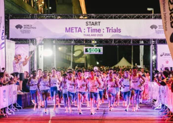ปิดฉากการแข่งขันวิ่ง 10 กิโลเมตรระดับภูมิภาคสุดยิ่งใหญ่! ASICS META : Time : Trials Thailand 2025