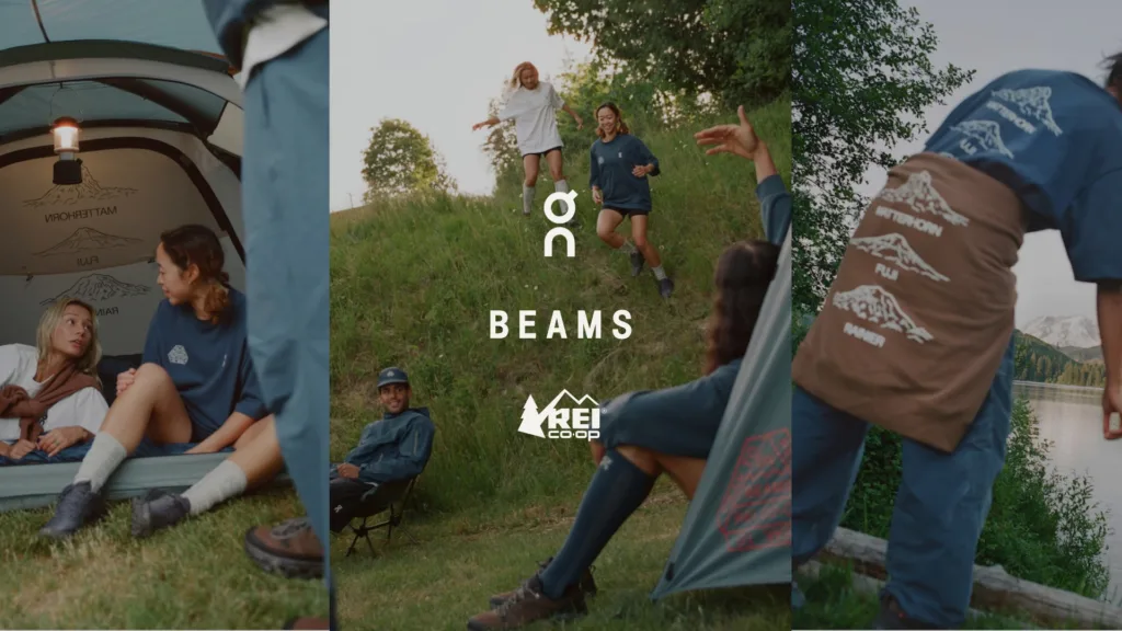 On × BEAMS × REI Co-op. คอลลาบอเรชันสุดพิเศษที่ออกแบบมาสำหรับเอาดอร์