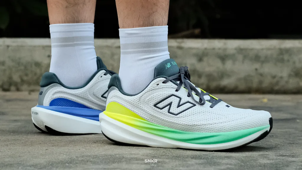 รีวิวรองเท้าวิ่ง New Balance 1080v15 โฟมใหม่ Infinion คงความนุ่มแต่ตอบสนองไวขึ้น