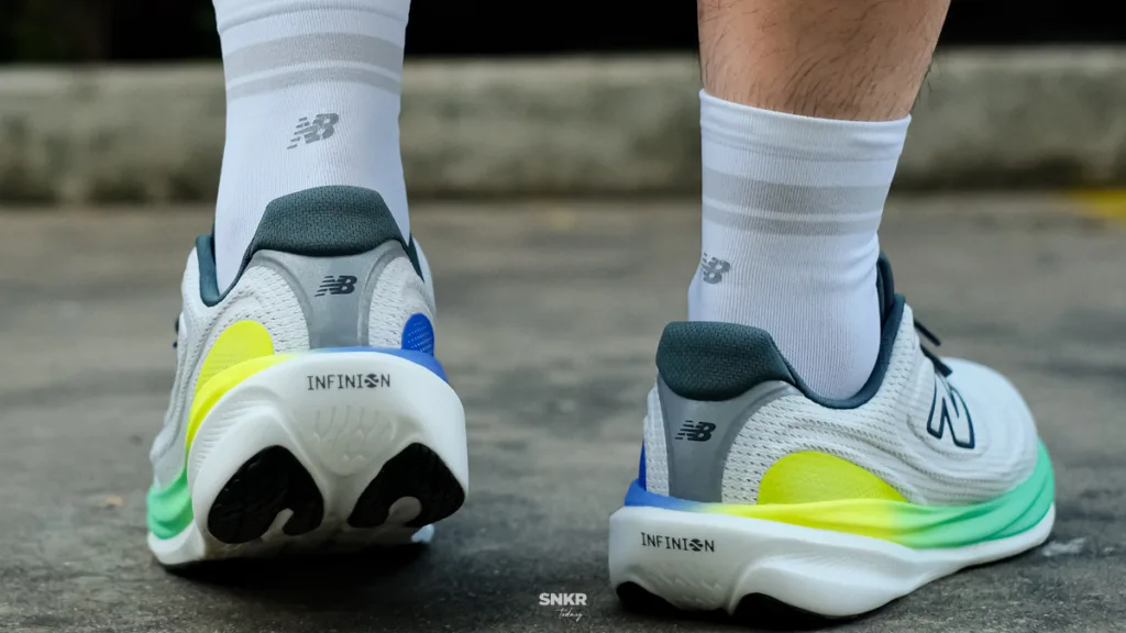 รีวิวรองเท้าวิ่ง New Balance 1080v15 โฟมใหม่ Infinion คงความนุ่มแต่ตอบสนองไวขึ้น
