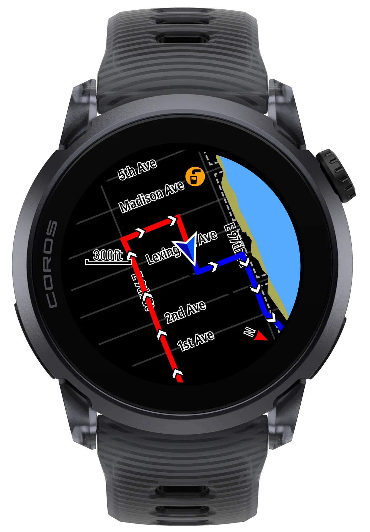 แผนที่ออฟไลน์บน COROS PACE 4