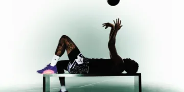 รองเท้าบาส Jordan Tatum 5 จากภาพเปิดตัวของ Jordan Brand