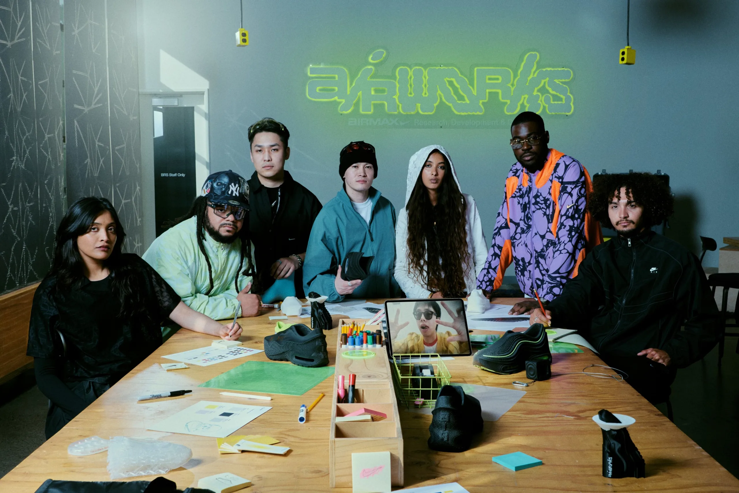 นักออกแบบในโครงการ Nike Air Works
