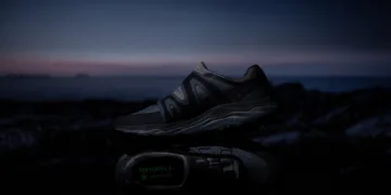 MERRELL x Snow Peak AGILITY PEAK 6 BOA SP บนฉากฟ้าก่อนเช้า