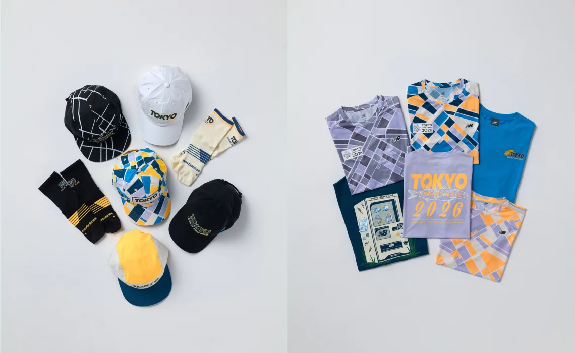 ไลน์สินค้า New Balance Tokyo Legacy Half Marathon 2026