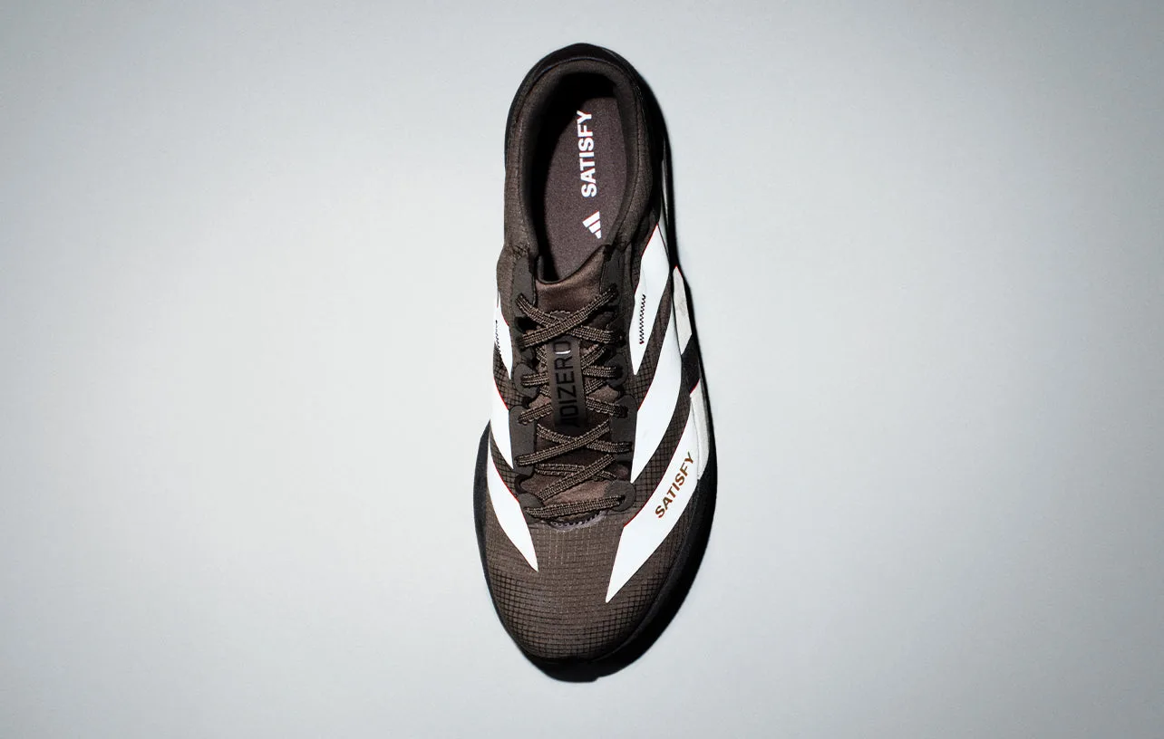 มิดโซล Lightstrike Pro Evo ของ SATISFY x adidas Adizero Adios